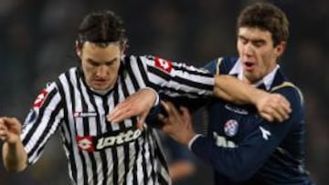 Alain Nef con el Udinese