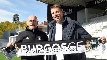 Julian Calero, entrenador, y Michu, director deportivo