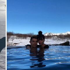 Cristiano y Georgina, de escapada a la nieve