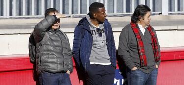 Santa Fe ya entrena en la sede deportiva del Atlético de Madrid