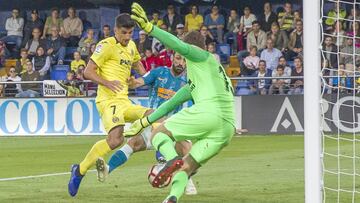 Oblak para ante Gerard en el Villarreal-Atlético.