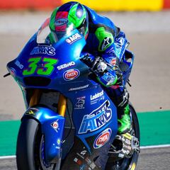 Bastianini arranca primero, con Lowes segundo pese a una caída