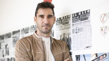 Cobeño posa para AS en la Ciudad Deportiva.