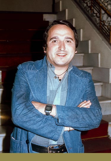 El cómico español Fernando Esteso posa en una fotografía de 1976.