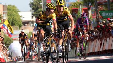 Roglic acusa a Wright de su caída: “¿Cómo puede ser esto? Es inaceptable”