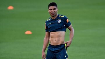 Casemiro, jugador del Real Madrid.