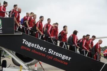 Las imágenes de Gareth Bale y la selección de Gales en Cardiff