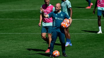 José Alberto, entrenador del Racing.