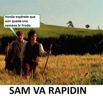Los mejores memes de Sam va lent¨ªn