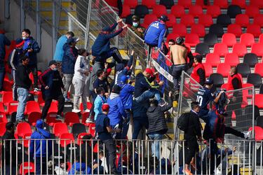 Discusión en la banca azul y un proyectil: el lado B del Clásico