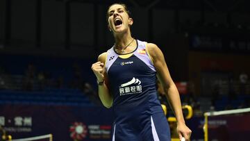 Carolina Mar赤n remonta para volver a brillar tras su lesi車n