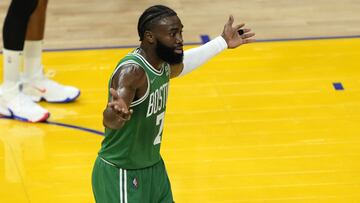 ‘He tried to pull my pants down’ - Celtics’ Jaylen Brown on Warriors’ Draymond Green
