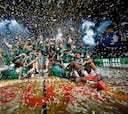 La celebración del Unicaja, en imágenes