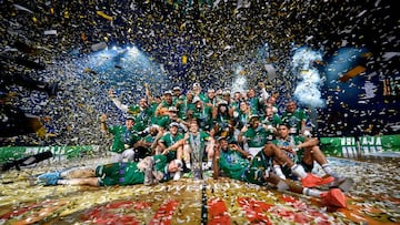El Unicaja de Málaga, campeón de la BCLtras ganar 67-83 al Galatasaray. Segundo año consecutivo que conquista el trofeo.