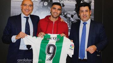 Reyes llega al Córdoba: "No sé si estoy para un partido entero..."