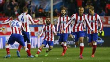 Atl&eacute;tico de Madrid pas&oacute; por primera vez en su historia a cuartos de final por penales.