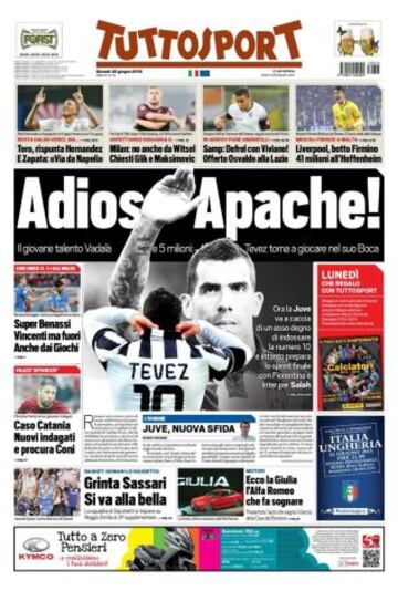 Portadas de la prensa deportiva