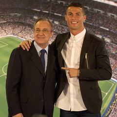 Florentino Pérez: "¿Vender a Cristiano? Nunca"