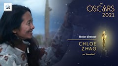 Chloé Zhao, ganadora del Oscar a Mejor Director 2021 por 'Nomadland'