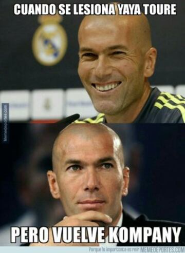 Los memes más divertidos del Manchester City vs Real Madrid