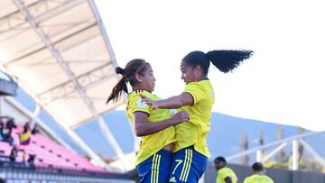 Con goles de Ilana Izquierdo y un doblete de Gisela Robleda, el equipo colombiano venció a Uruguay 3-0 y clasificó al Mundial sub 20 de Costa Rica 2022.