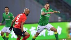 Los n&uacute;meros de Juan Fernando Quintero en su paso por el Shenzhen FC de China.