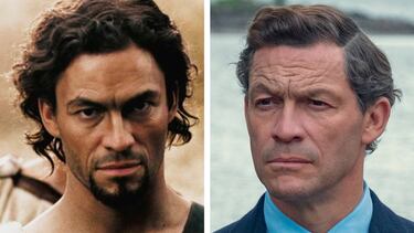 Los protagonistas de la película '300'