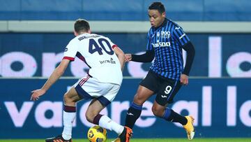 Luis Fernando Muriel es el goleador del Atalanta con 13 goles en toda la temporada