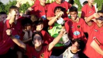 Con el Galatasaray Sub-14.