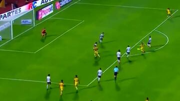 El golazo de América que sufrieron Díaz y Nico Castillo