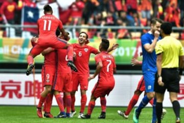 Así celebró la Roja el título de la China Cup