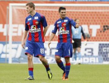 El chileno anot&oacute; una cifra en Champions, tras su paso por CSKA Mosc&uacute;.