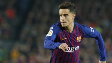 Philippe Coutinho, jugador del Barcelona.