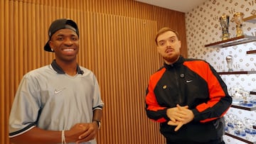 Vinicius, jugador del Real Madrid: “Desde las 7 hasta las 12 juego a la PlayStation con mis amigos”