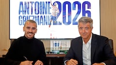 Griezmann firma con Miguel Ángel Gil hasta 2026.