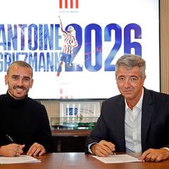 Oficial: Griezmann es del Atlético hasta el año 2026