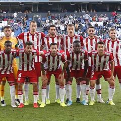 La semana del Almería se salda con cuatro lesionados