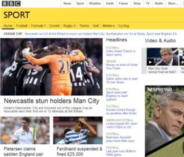 Portadas de la prensa extranjera