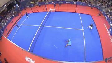 Pocas veces se había visto algo así: vean la barbaridad de punto en la final de Marbella