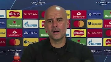 Guardiola volvió a referirse a su 'obsesión' por la Champions