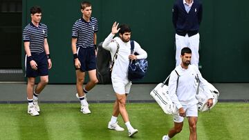 All the television and streaming info you need if you want to watch Carlos Alcaraz and Novak Djokovic face off in the 2024 Wimbledon men’s singles final.