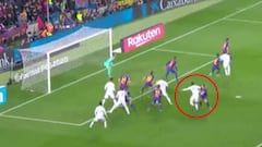 ¿Fue falta?: el tercer penal que el Madrid protestó en Camp Nou