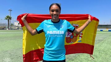 Salma: un sueño entre el fútbol y el atletismo