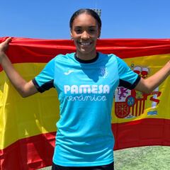 Salma: un sueño entre el fútbol y el atletismo