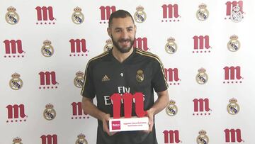 Benzema, nombrado por Mahou jugador 'Cinco Estrellas' del mes de septiembre