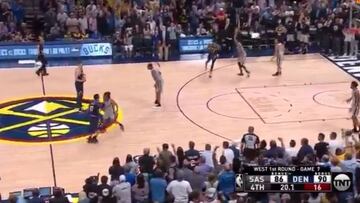 La serie 3-3, en juego la semifinal y los Spurs hacen esto: no se ve ni en alevines