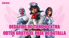 Fortnite Battle Royale: Completa los desaf&iacute;os de Tiempo Extra y obt&eacute;n gratis el Pase de Batalla de la Temporada 8