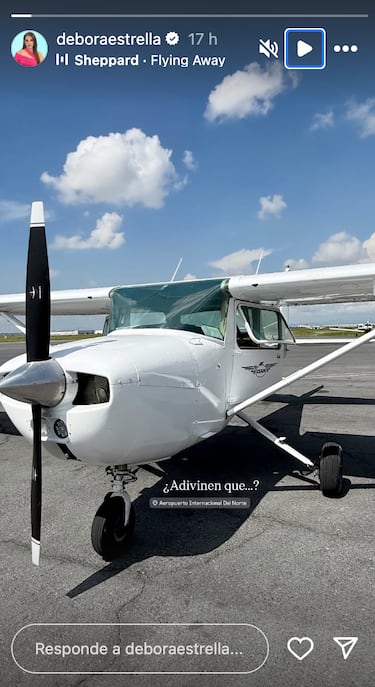 Esta fue la última publicación de Débora Estrella, antes de morir en accidente aéreo 