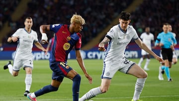 La otra toma del golazo impresionante de Lamine Yamal que hizo estallar el estadio