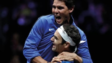 Portada del libro Rafa&Roger de Antonio Arenas y Rafael Plaza.